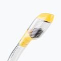 Cressi Dry snorkel transparent/galben ES259 2