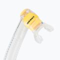 Cressi Dry snorkel transparent/galben ES259 3