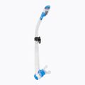 Cressi Dry snorkel albastru transparent ES259