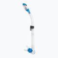 Cressi Dry snorkel albastru transparent ES259 4