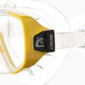 Mască de scufundări Cressi Onda clear/yellow 4