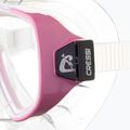 Mască de scufundări Cressi Onda clear/pink 4