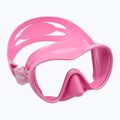 Mască de scafandru Cressi F1 Small roz ZDN311040 5