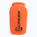 Cressi Dry Bag 15 l portocaliu