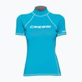 Tricou pentru femei UV Cressi Rash Guard S/SL albastru XLW474101