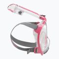 Cressi Duke Dry mască completă pentru snorkelling roz XDT000040 3