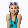 Set de scufundări pentru copii Cressi Rocks Jr Set lilac/white 8