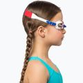 Ochelari de înot  pentru copii Cressi Seahorse blue/white/red 7