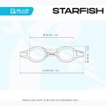 Ochelari de înot  pentru copii  Cressi Starfish green/azure 2