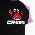 Cressi Smoby Shorty 2 mm spumă de înot pentru copii negru și roz XDG008301 3