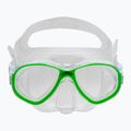 Cressi Perla + Minigringo set snorkel pentru copii mască + snorkel verde DM101267 2
