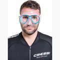 Mască de scufundări Cressi Perla clear/blue 2