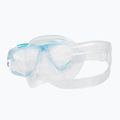 Mască de scufundări Cressi Perla incolor-albastră DN207963 4