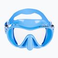 Set de scufundări  Cressi F1 + Supernova Dry blue metal 2