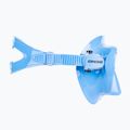 Set de scufundări  Cressi F1 + Supernova Dry blue metal 3