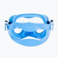 Set de scufundări  Cressi F1 + Supernova Dry blue metal 5