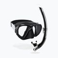 Set de scufundări Cressi Fiji + Gamma black/black