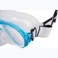 Mască de scufundări Cressi Samoa clear/aquamarine 4