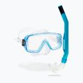 Set de scufundări  Cressi Sirena + Island clear/aquamarine