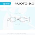 Ochelari de înot  Cressi Nuoto 3.0 black/black mirrored 4
