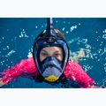 Mască completă pentru snorkelling Cressi Bali Full Face black/yellow 7