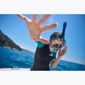 Mască completă pentru snorkelling Cressi Bali Full Face black/blue 10