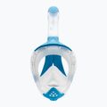 Mască integrală de snorkeling Cressi Java Full Face clear/blue 3
