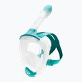 Mască integrală de snorkeling Cressi Java Full Face clear/aquamarine 2