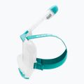 Mască integrală de snorkeling Cressi Java Full Face clear/aquamarine 5
