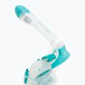 Mască integrală de snorkeling Cressi Java Full Face clear/aquamarine 7