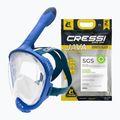 Mască integrală de snorkeling Cressi Java Full Face blue/blue navy 8