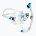 Set de scufundare Cressi Marea + Seal Dry Jr clear/azure