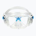 Set de scufundare Cressi Marea + Seal Dry Jr clear/azure 4