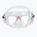 Set de scufundare Cressi Marea + Seal Dry Jr clear/pink 4