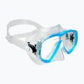 Set de scufundări Cressi Estrella + Seal Dry clear/aquamarine 2