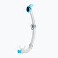 Set de scufundări Cressi Estrella + Seal Dry clear/aquamarine 3