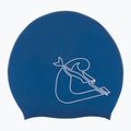 Cască de înot Cressi Loira Long Hair blue/white 2