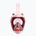 Masca facială completă pentru snorkeling pentru copii Cressi Kiddy Full Face Jr pink/purple/white 2