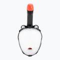 Masca facială completă pentru snorkeling pentru copii Cressi Kiddy Full Face Jr black/clear/red 6