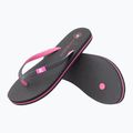 Șlapi pentru femei Cressi St Tropez black/fuchsia 2