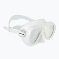 Masca de scufundare pentru femei Cressi Honey 420 UV white/white/yellow/blue