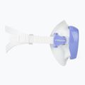 Masca de scufundare pentru femei Cressi Honey 420 UV white/lilac/blue/orange 3