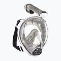 Masca facială completă pentru snorkeling Cressi Komodo Full Face white/black