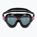 Mască de înot Cressi Cobra black/black/pink smoked 2