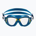 Mască de înot pentru copii Cressi Mini Cobra blue/yellow 2