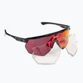 Ochelari de ciclism SCICON Aerowing negru lucios/scnpp multimirror roșu EY2606060201