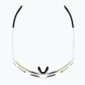 Ochelari de ciclism SCICON Aeroshade Kunken alb lucios/verde snpp EY31150800 6