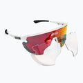 Ochelari de ciclism SCICON Aerowing Lamon alb lucios/scnpp multimirror roșu EY30060800