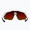 Ochelari de ciclism SCICON Aeroshade Kunken alb lucios/scnpp multimirror roșu EY31060800 5