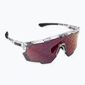 Ochelari de ciclism SCICON Aeroshade Kunken crystal gloss/scnpp monogramă multimirror roșu EY31130700